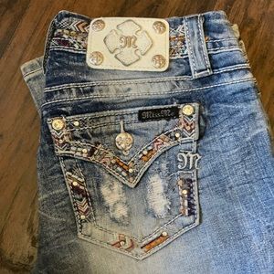Miss Me Mid-Rise Easy Straight 27 Jeans